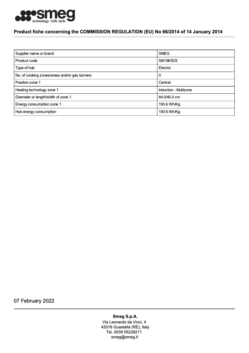 Image de la première page du manuel de l'appareil SIA1963DS