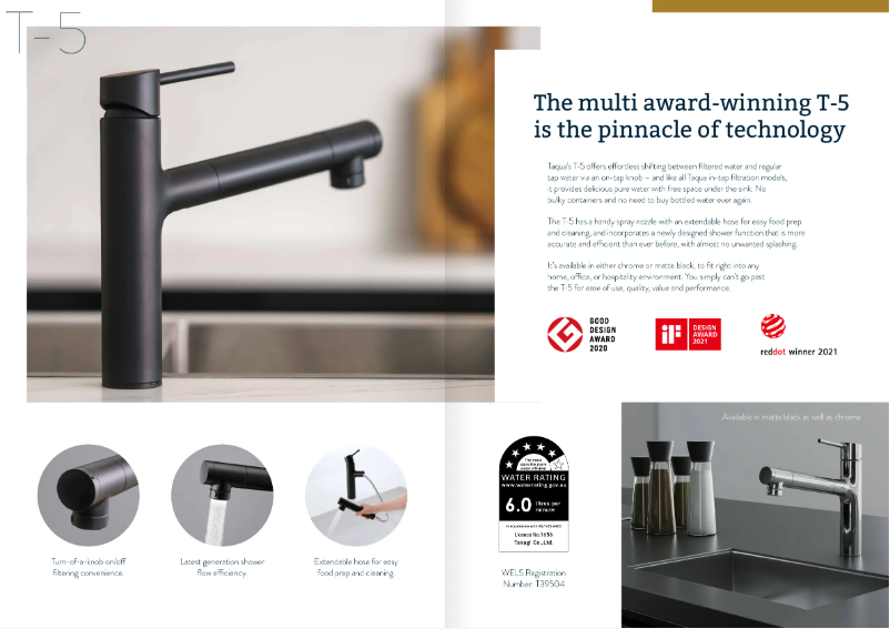 Page 1 de la notice Manuel utilisateur Taqua T-5