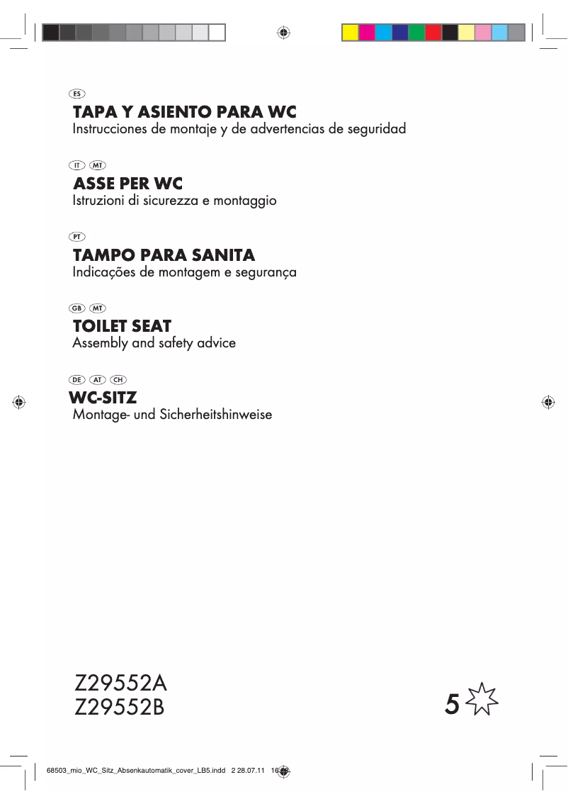 Image de la première page du manuel de l'appareil IAN 68503