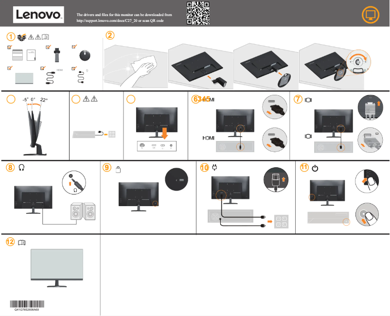 Image de la première page du manuel de l'appareil C27-20