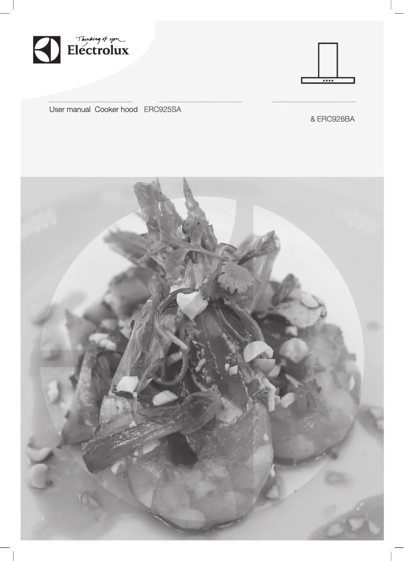 Page 1 de la notice Mode d'emploi Electrolux ERC926BA