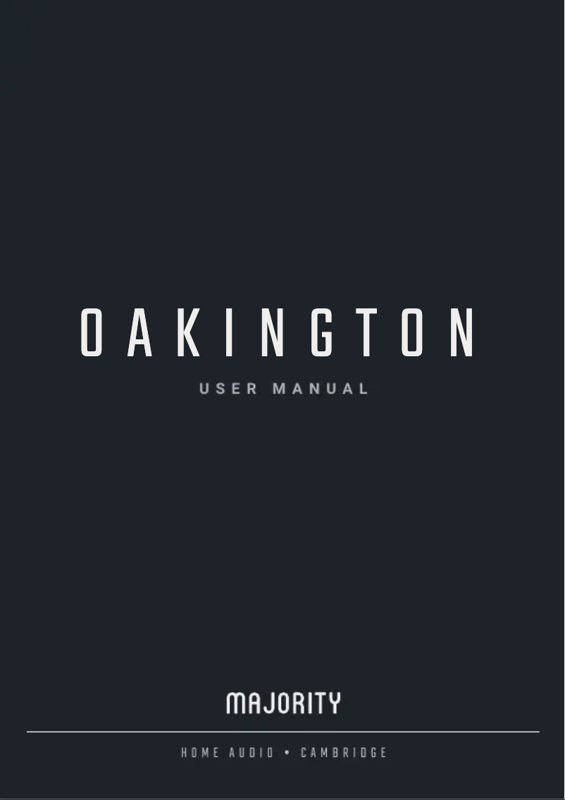 Image de la première page du manuel de l'appareil Oakington