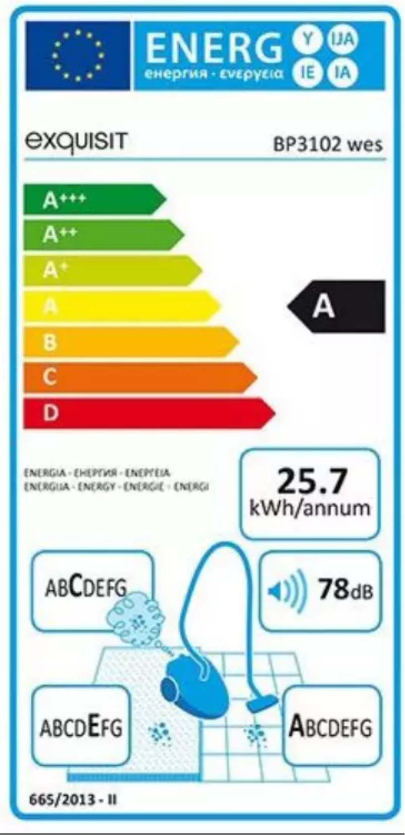 Página 1 del manual Manual de usuario Exquisit BP 3102 wes