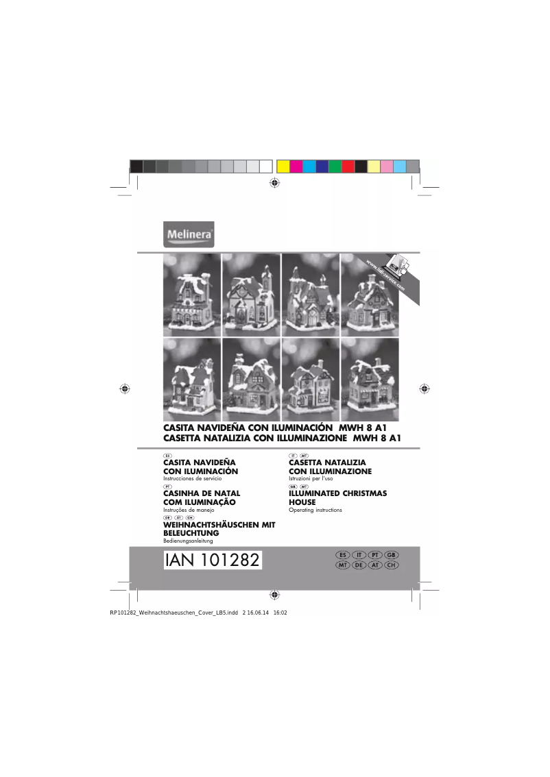 Page 1 de la notice Manuel utilisateur Melinera MWH 8 A1