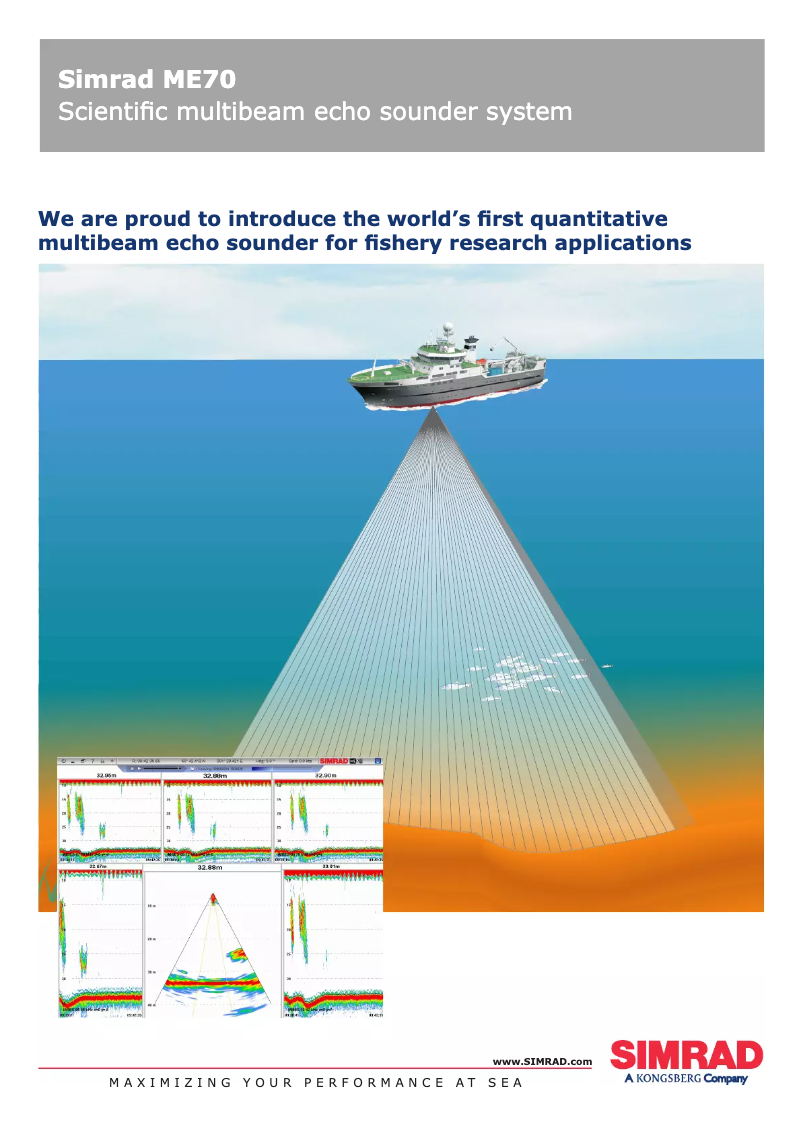 Image de la première page du manuel de l'appareil ME70