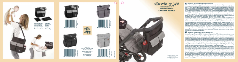 Página 1 del manual Manual de usuario Jane Mama Bag