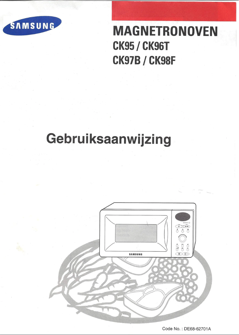 Página 1 del manual Manual de usuario Samsung CK96T