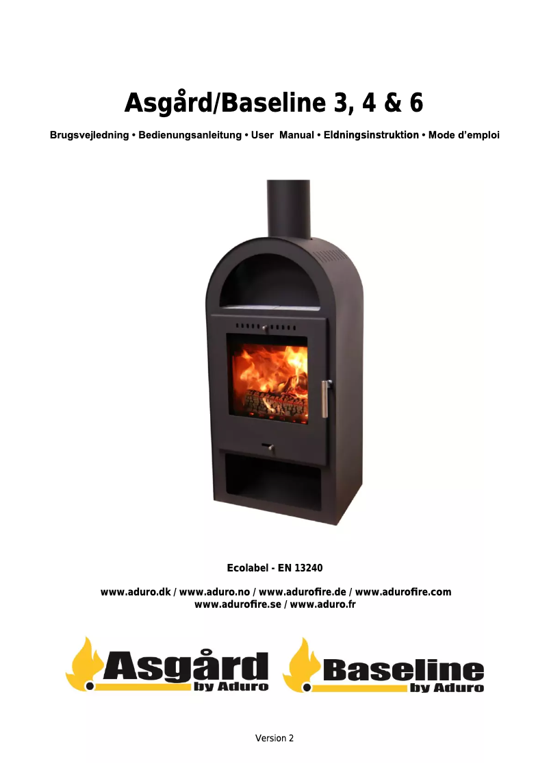 Image de la première page du manuel de l'appareil Asgard 6