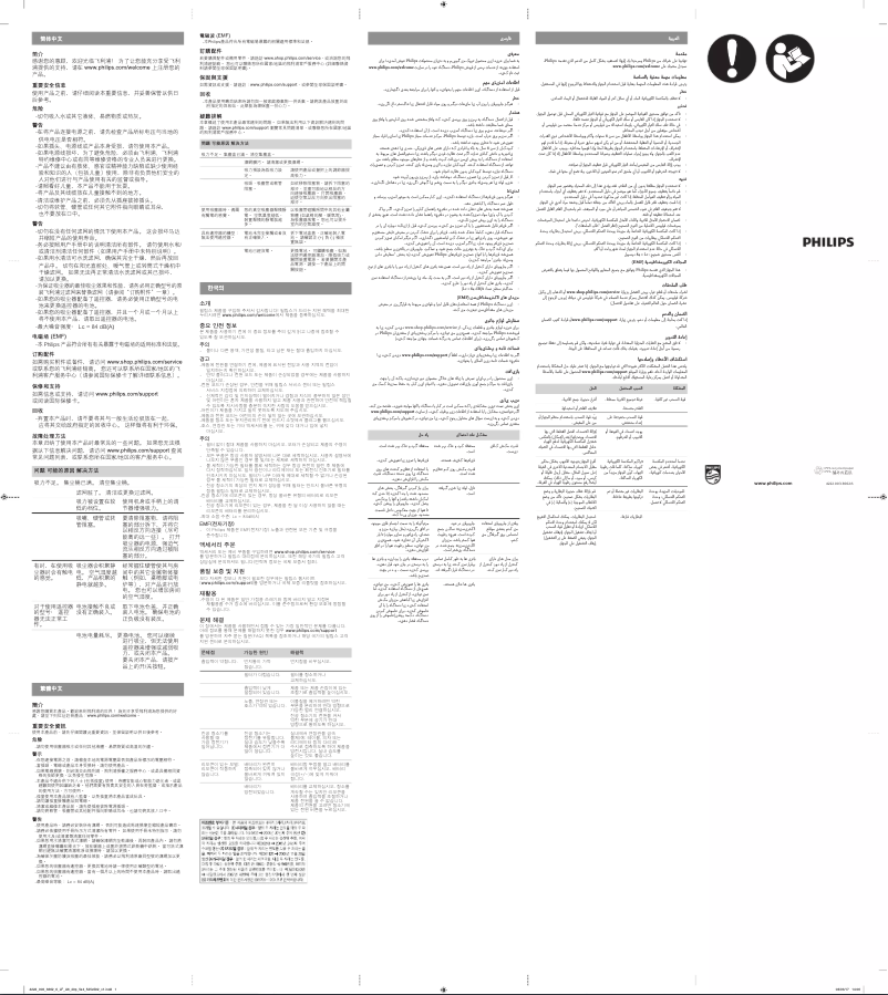 Page 1 de la notice Manuel utilisateur Philips PowerPro Expert FC9714