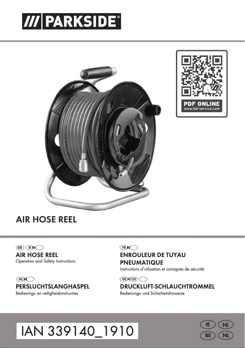 Image de la première page du manuel de l'appareil IAN 339140