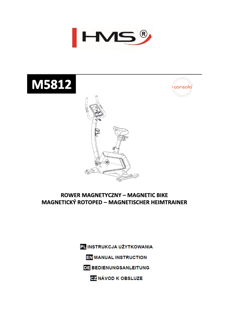 Page 1 de la notice Manuel utilisateur HMS Premium M5812