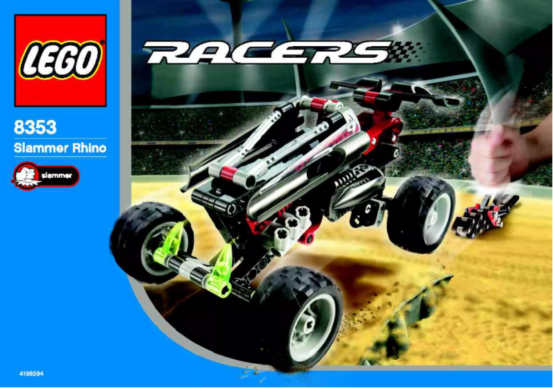 Page n°1 - Manuel utilisateur Lego Racers 8353