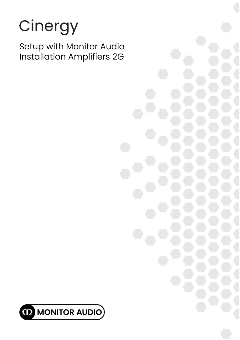 Page 1 de la notice Guide d'installation Monitor Audio IA750-4
