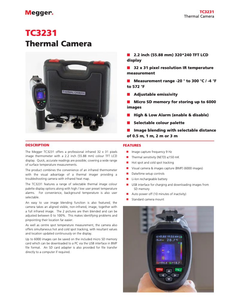 Image de la première page du manuel de l'appareil TC3231