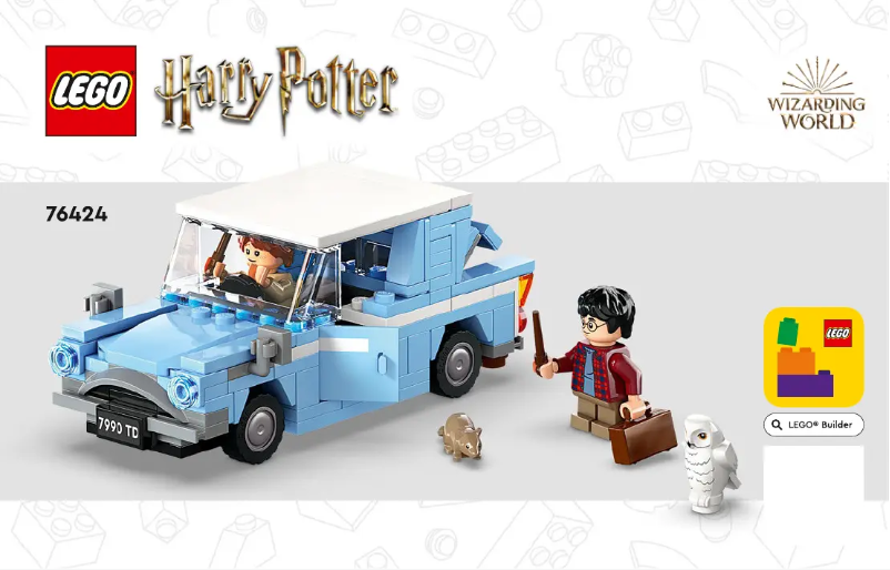 Page n°1 - Manuel utilisateur Lego Harry Potter 76424