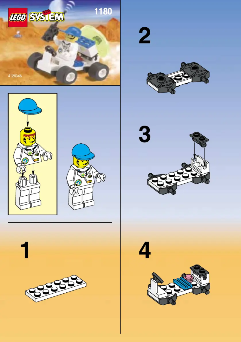 Page n°1 - Manuel utilisateur Lego RADAR CAR