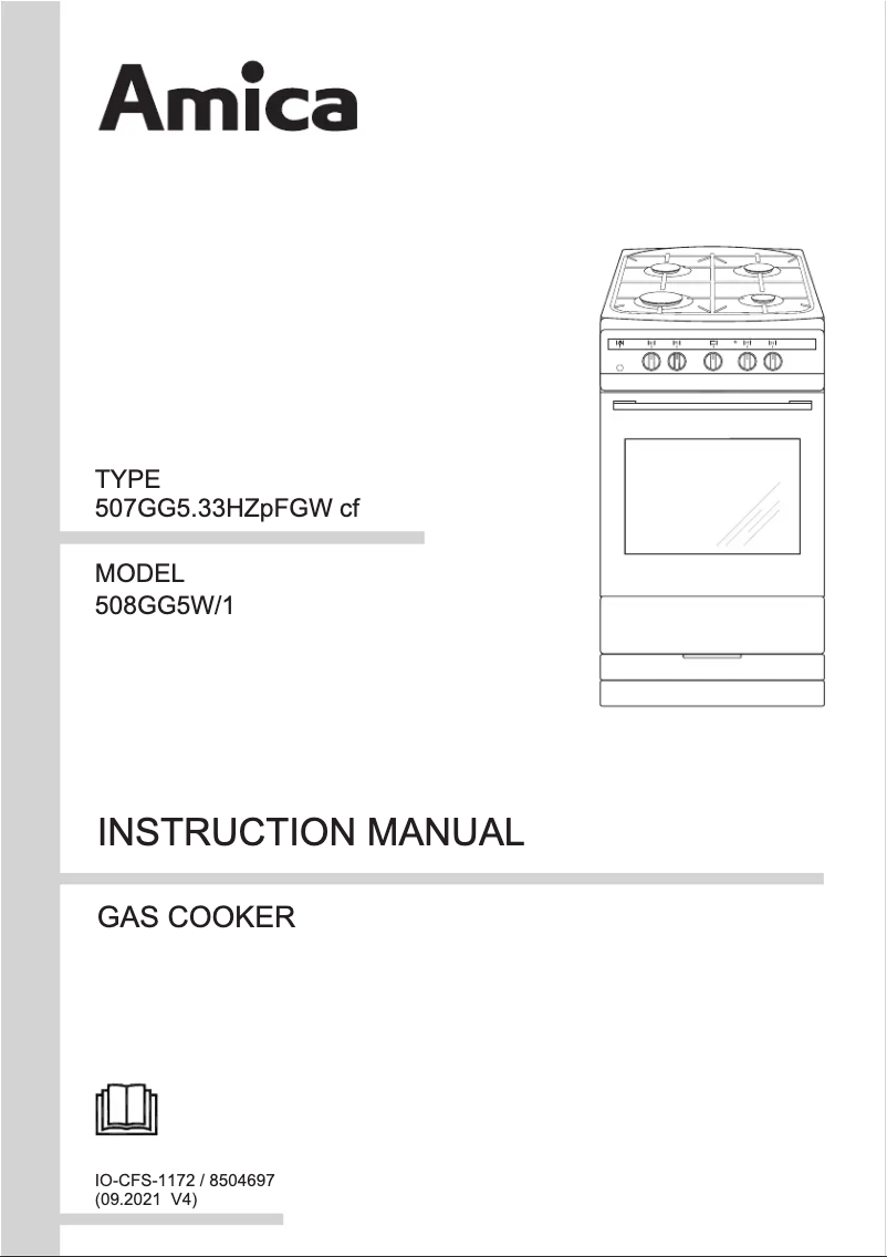 Image de la première page du manuel de l'appareil 508GG5W