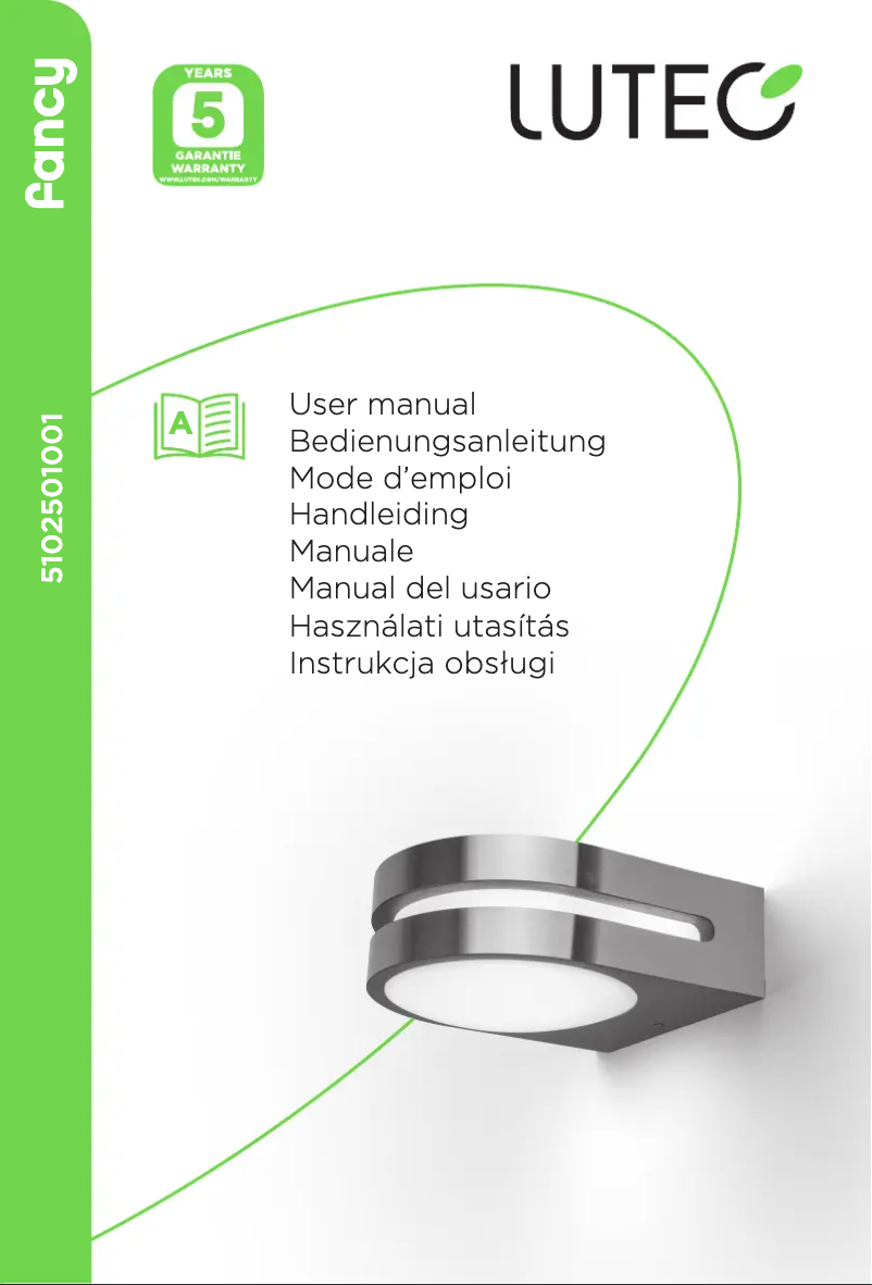 Página 1 del manual Manual de usuario Lutec Fancy