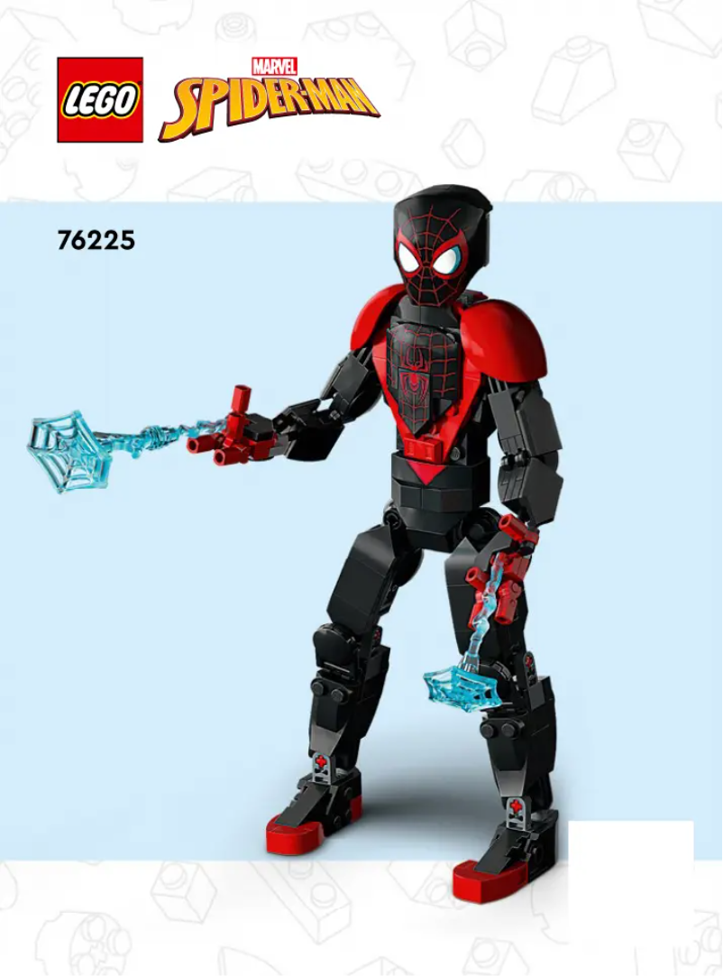 Page 1 de la notice Manuel utilisateur Lego Marvel 76225