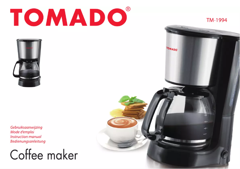 Page 1 de la notice Manuel utilisateur Tomado TM-1994