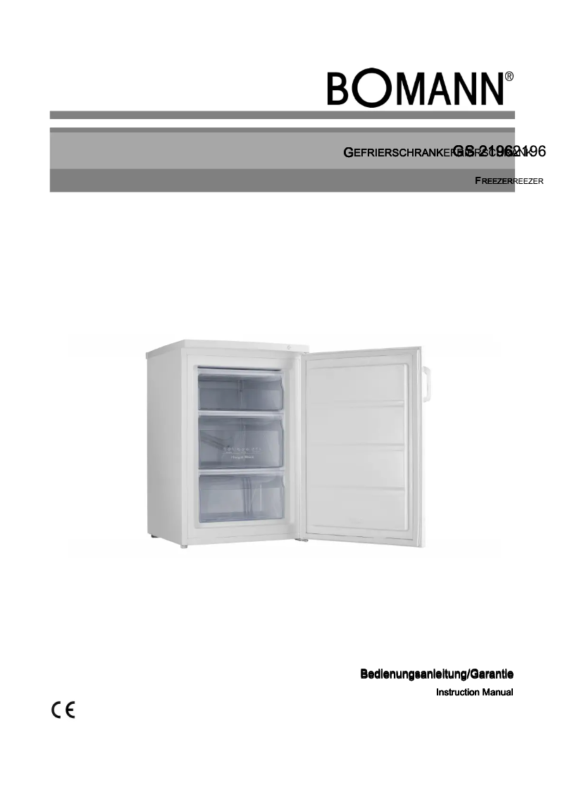 Image de la première page du manuel de l'appareil GS 2196