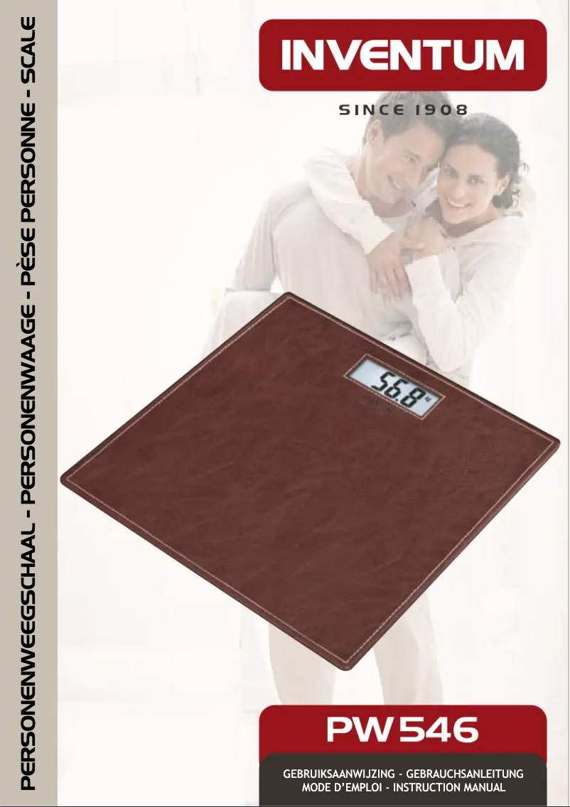 Image de la première page du manuel de l'appareil PW546