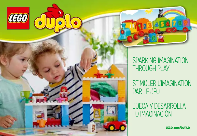Image de la première page du manuel de l'appareil Duplo 10850