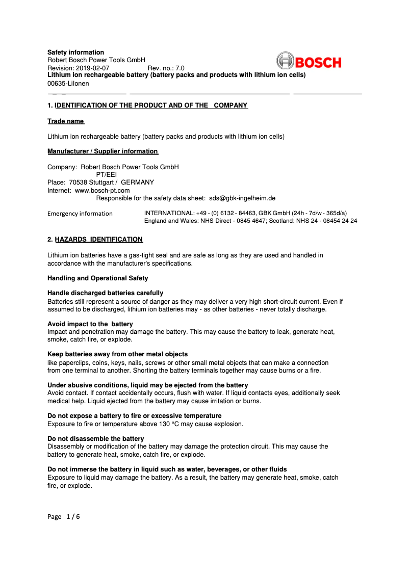 Page 1 de la notice Instructions de sécurité AL-KO LB 1860
