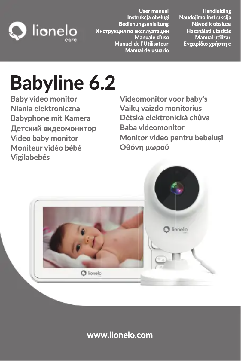 Page n°1 - Manuel utilisateur Lionelo Babyline 6.2