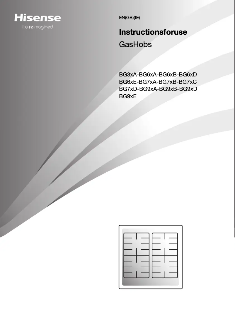 Page n°1 - Manuel utilisateur Hisense GM663XB