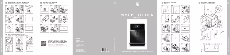 Page n°1 - Manuel utilisateur WMF Perfection 760L