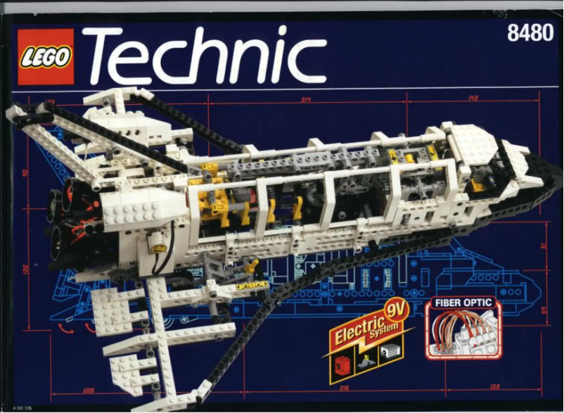 Página 1 del manual Manual de usuario Lego Technic 8480