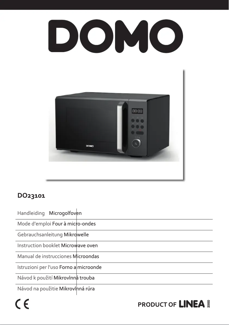 Page 1 de la notice Manuel utilisateur Domo DO23101