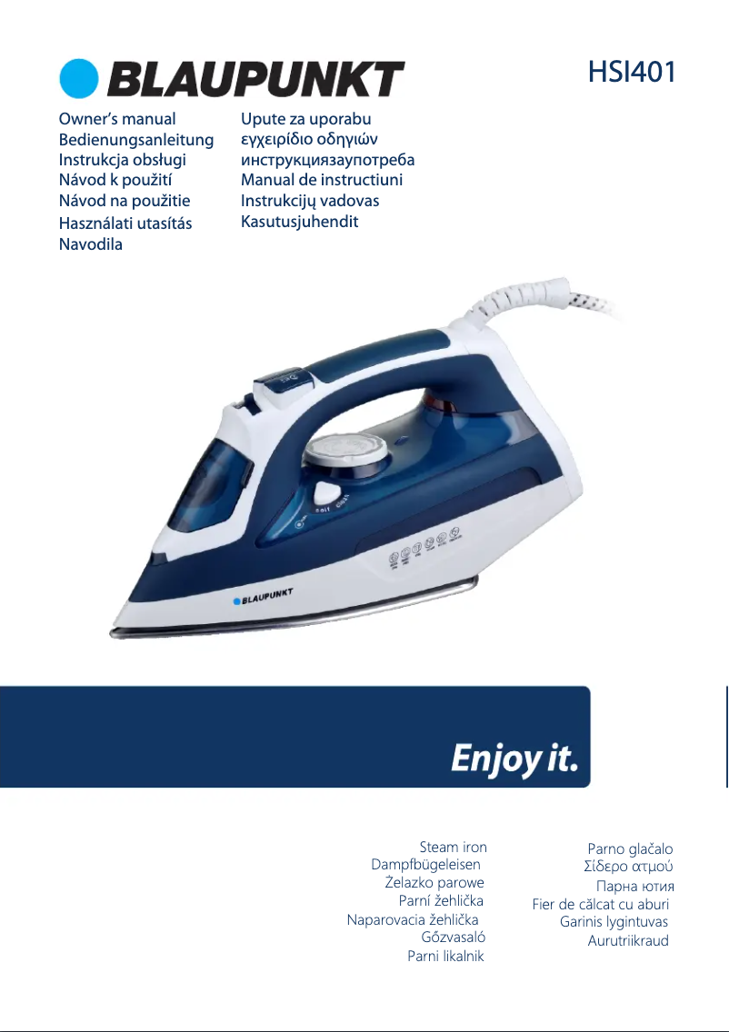 Page n°1 - Manuel utilisateur Blaupunkt HSI401