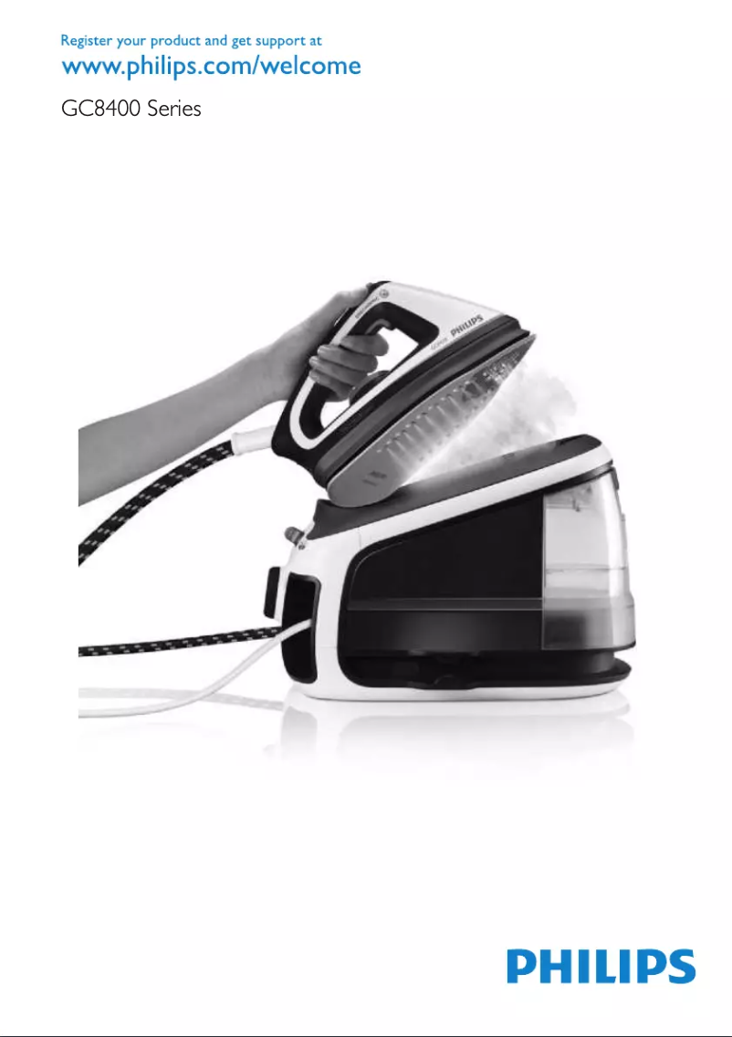 Page 1 de la notice Manuel utilisateur Philips GC8410