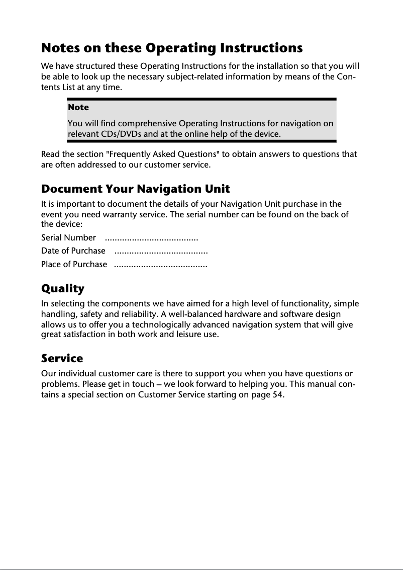 Page 1 de la notice Manuel utilisateur Medion PNA 3215