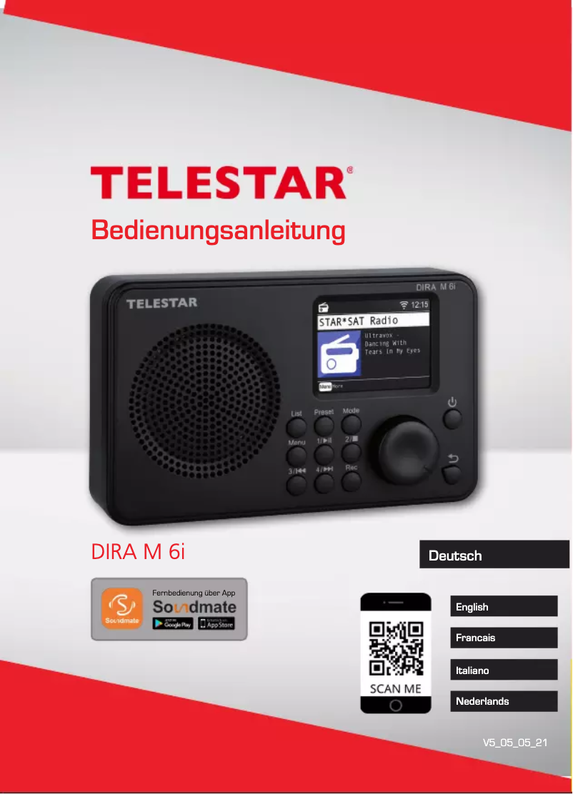 Page n°1 - Manuel utilisateur Telestar DIRA M 6i