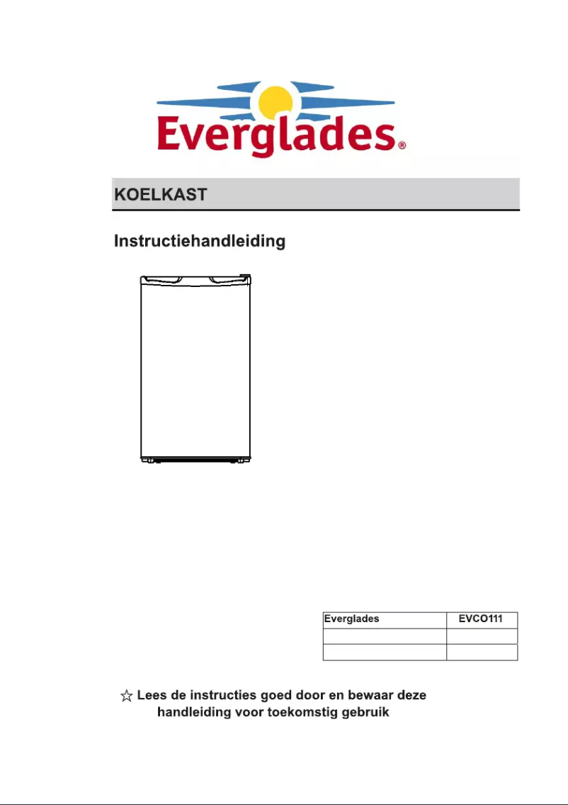 Page n°1 - Manuel utilisateur Everglades EVCO111