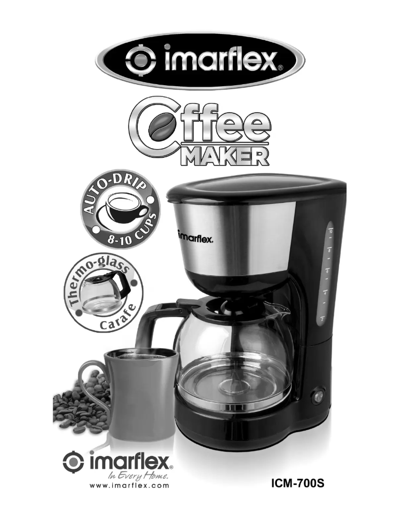 Page 1 de la notice Manuel utilisateur Imarflex ICM-700S