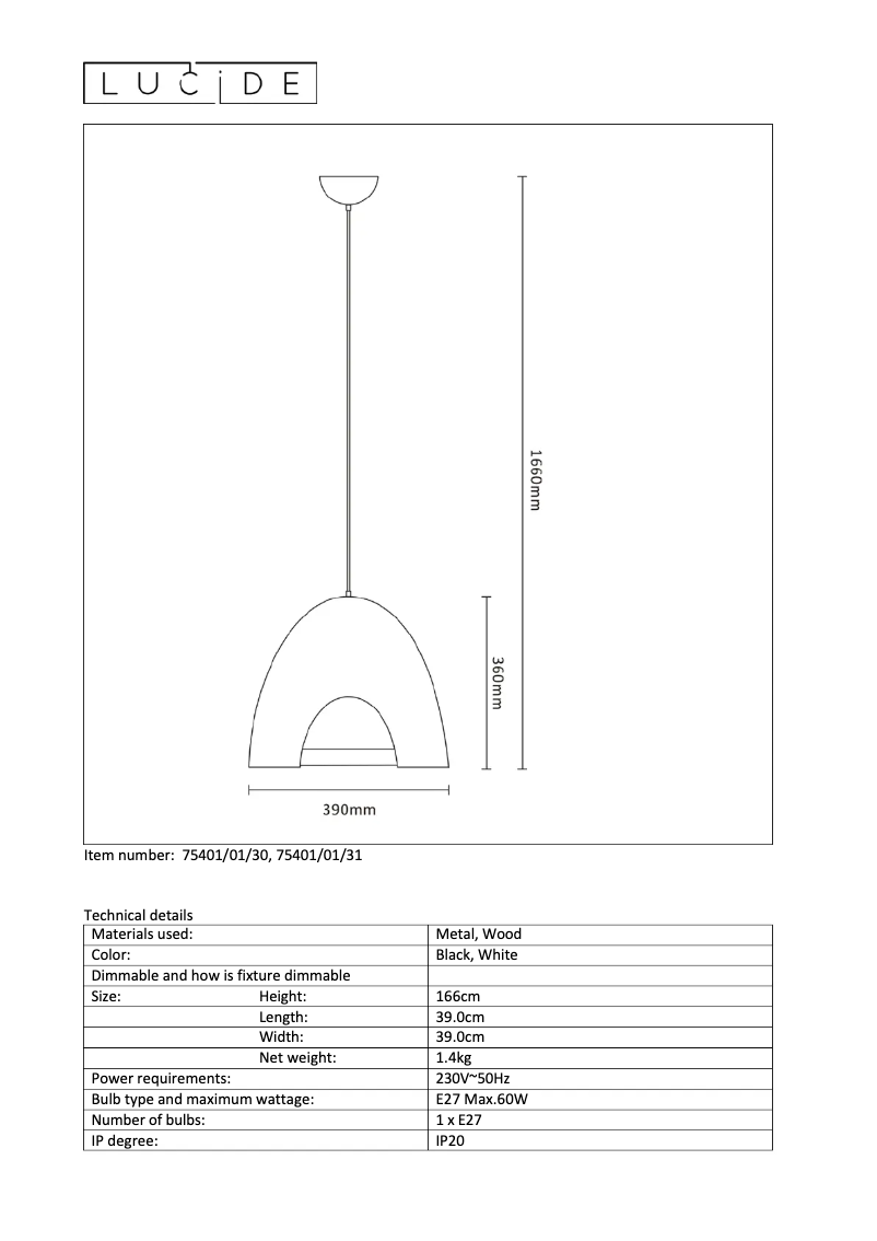 Image de la première page du manuel de l'appareil Gaillon 75401/01/31