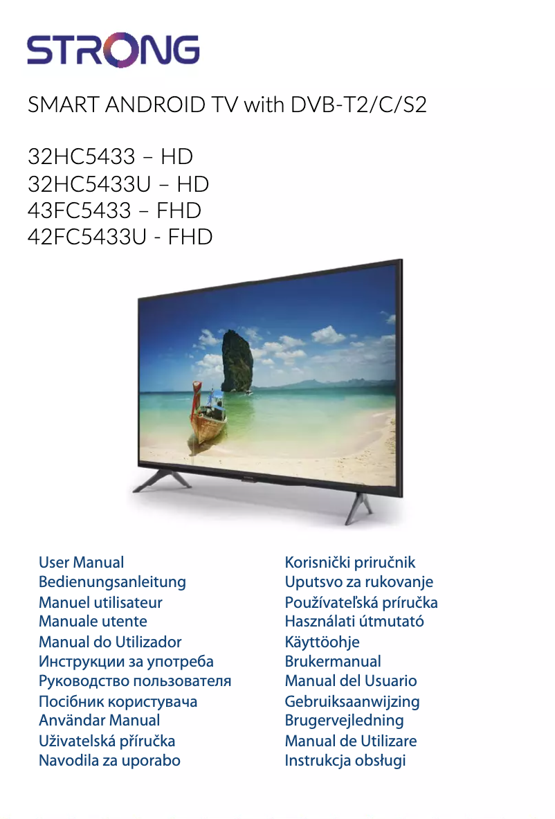 Página 1 del manual Manual de usuario Strong SRT 43FC5433