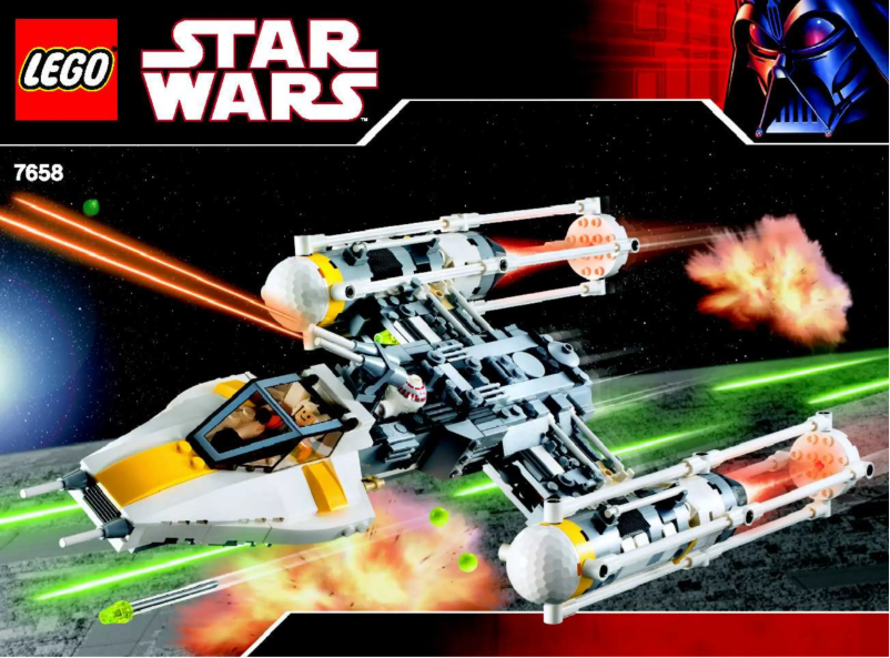 Page n°1 - Manuel utilisateur Lego Star Wars 7658