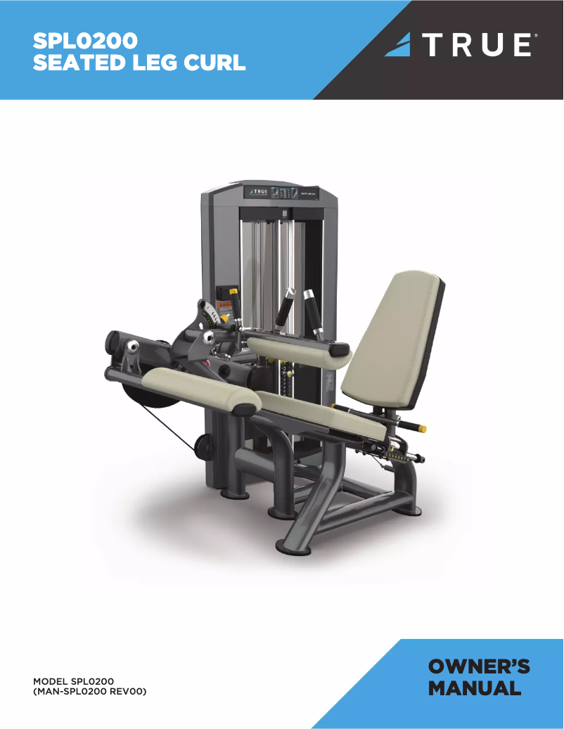 Page n°1 - Manuel utilisateur True SPL0200