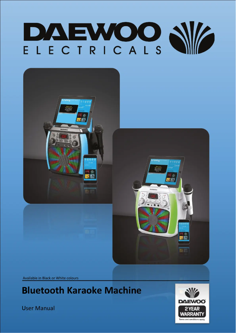 Page 1 de la notice Manuel utilisateur Daewoo AVS1301