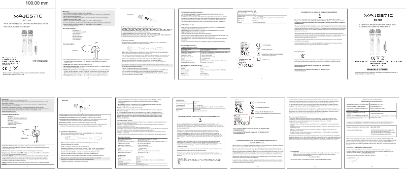 Image de la première page du manuel de l'appareil MIC 720W