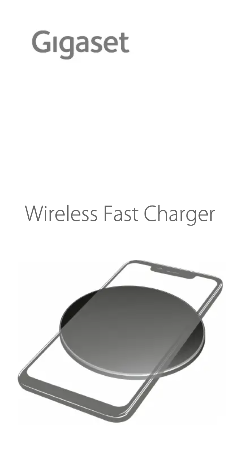 Page n°1 - Manuel utilisateur Gigaset Wireless Fast Charger