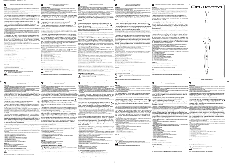 Página 1 del manual Manual de usuario Rowenta Curler Elite CF2112