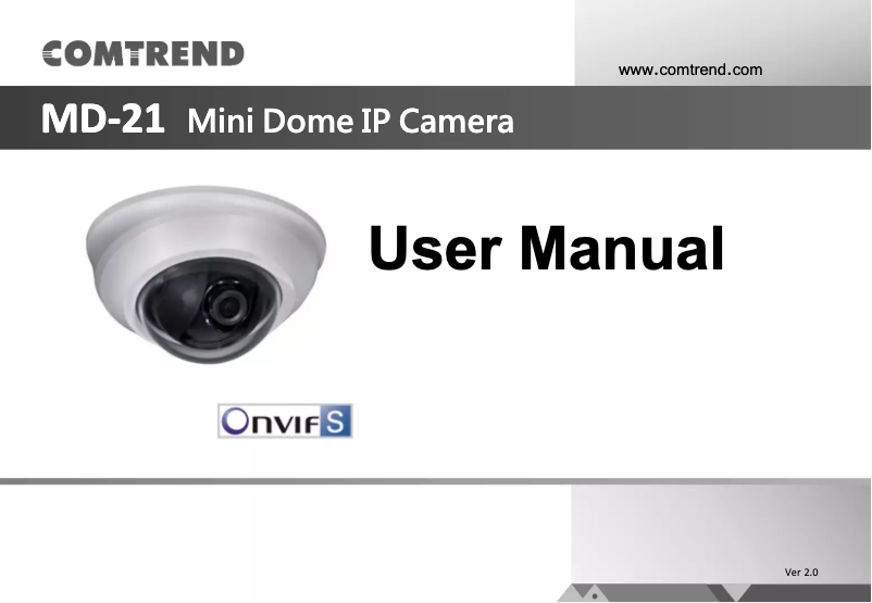 Page n°1 - Manuel utilisateur Comtrend MD-21