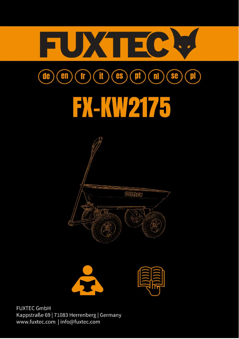 Image de la première page du manuel de l'appareil FX-KW2175