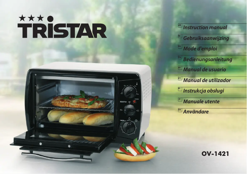 Page 1 de la notice Manuel utilisateur TriStar OV-1421